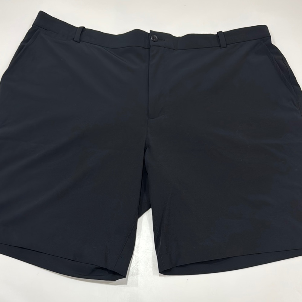 Nike Black Flat Front Performance Shorts